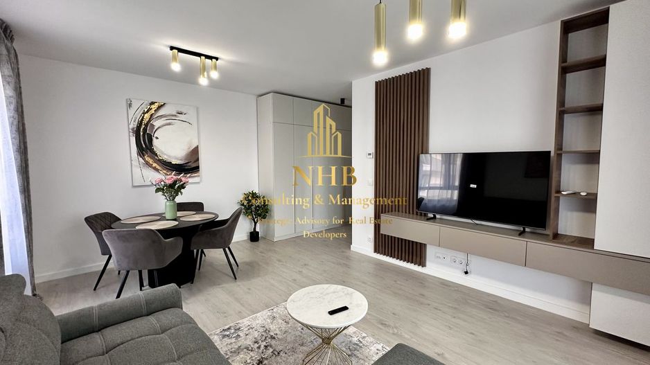 Apartament  de închiriat-2 camere - Baneasa, Greenfield-PARCARE- NOU - Poză 1