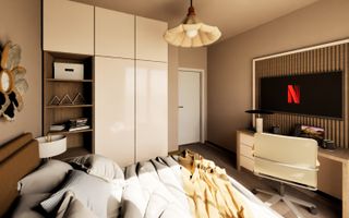 Casa individuala, 4 camere, Gradina si 2 parcari - Poză 8