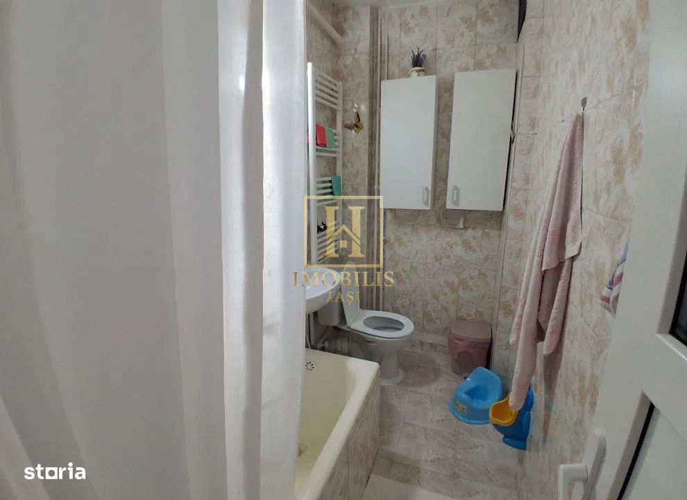 Apartament 3 camere, D.,2 bai, 65mp 135000euro Pacurari - Poză 5
