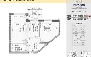 APARTAMENT 2 CAMERE, Tractoru, Brasov - Poză 2