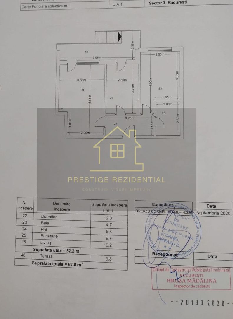 Ap.2 cam_62 mp+gradina 54mp+Parcare_TITAN-PALLLADY-Metrou NicolaeTeclu - Poză 9