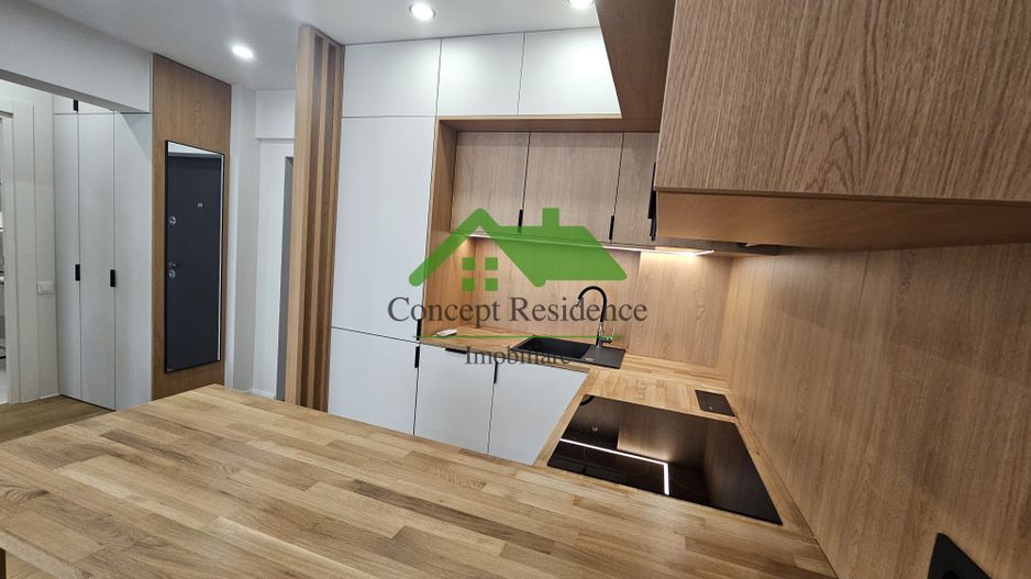 2 camere superfinisat, 37 mp + 2 balcoane – Transilvaniei - Poză 9