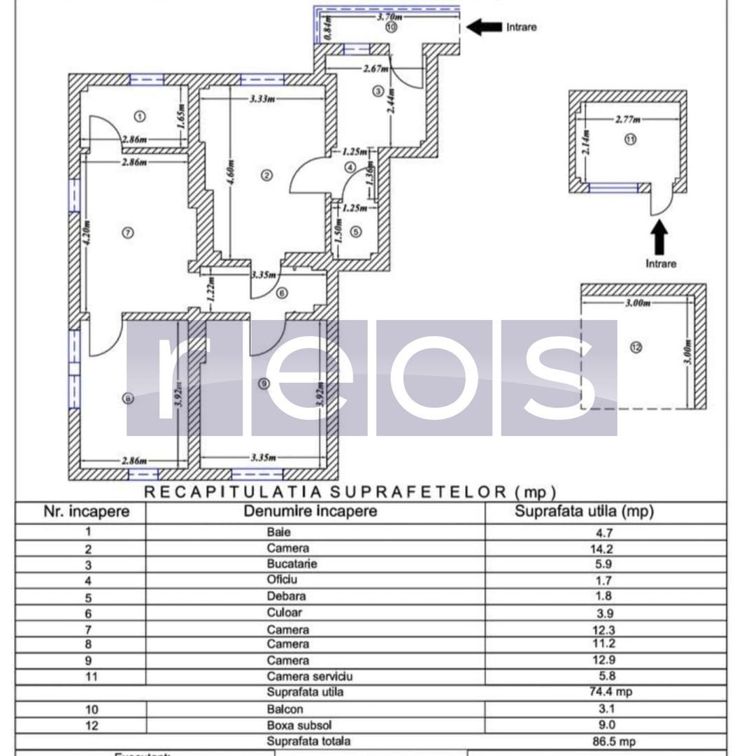 VANZARE  3 CAMERE  IN  VILA INTERBELICA  –PIATA VICTORIEI - Poză 14