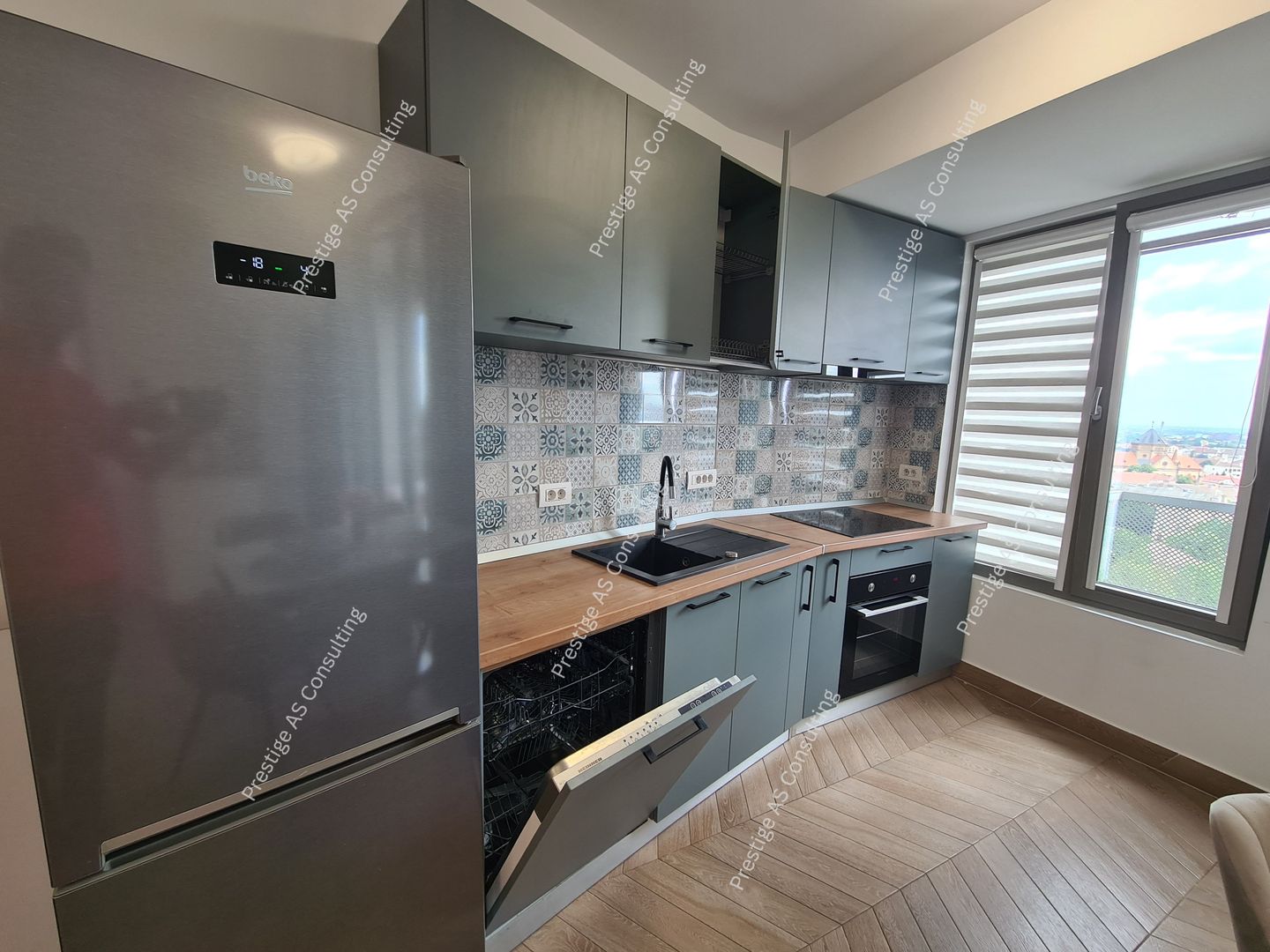 Apartament ISHO 2 Camere vedere panoramica Etaj 10 Timisoara ideal pt studenti - Poză 6