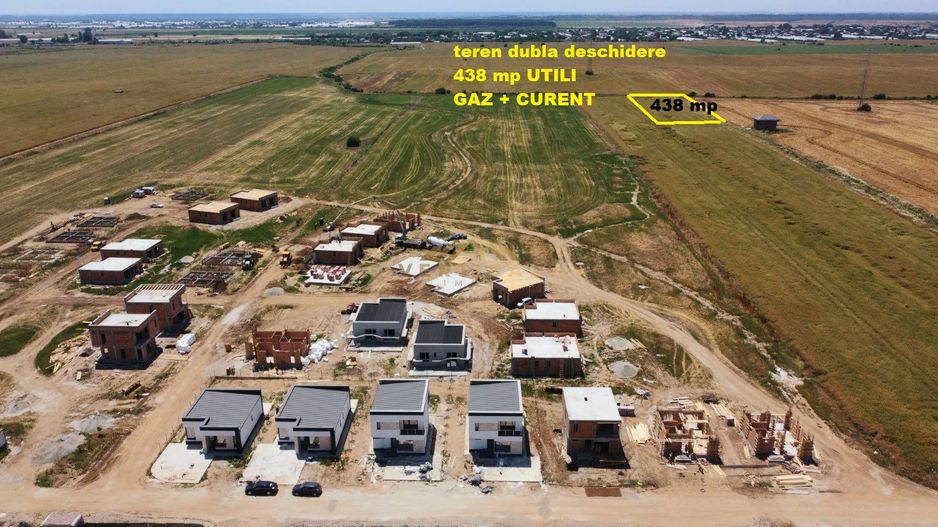 Teren constructie casa | 438 mp | comuna Berceni - Poză 2