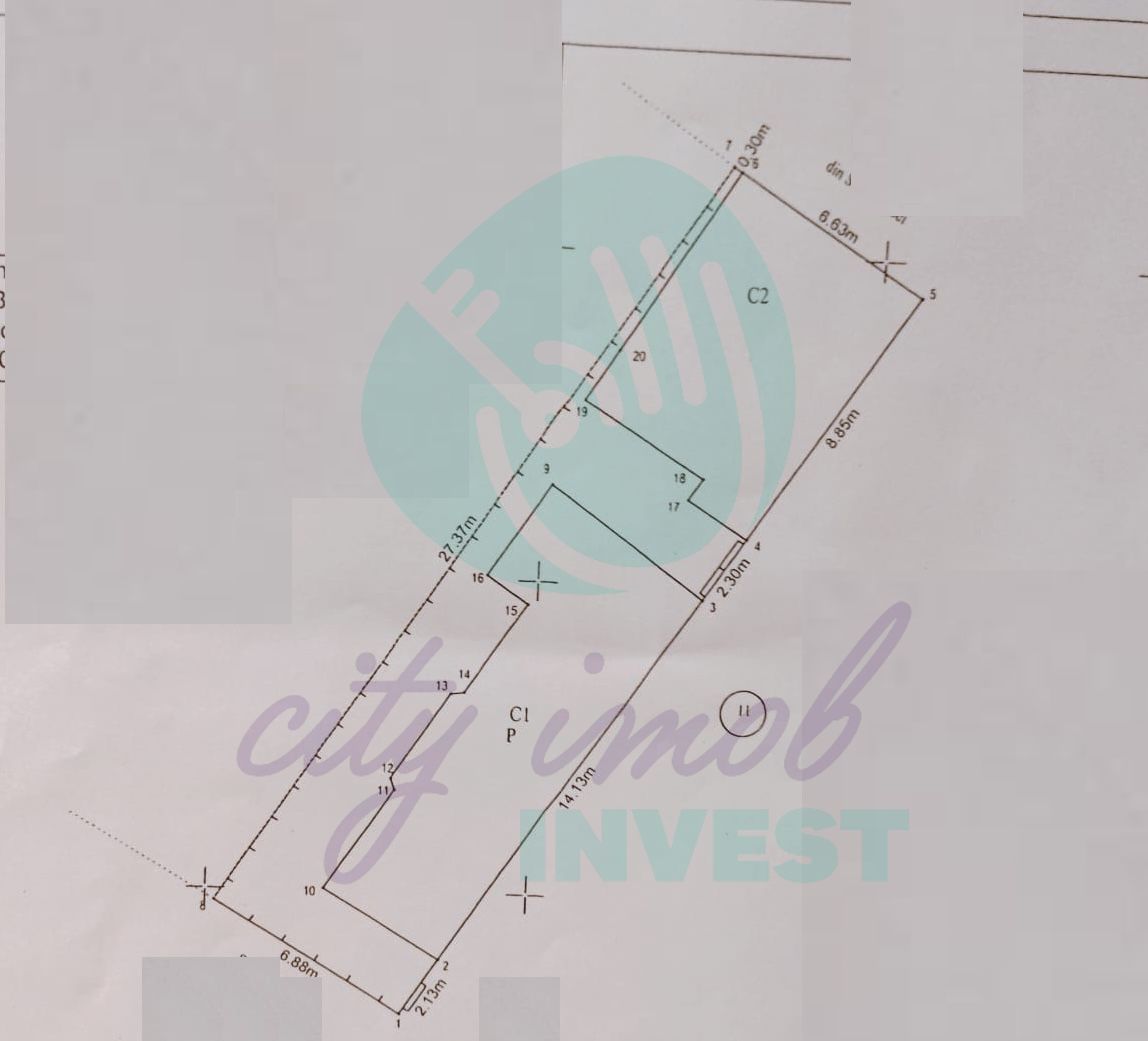 Două corpuri de casă | Birouri / Locuire | Curte 189mp| Șoseaua Alexandriei - Poză 11