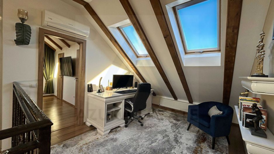 Penthouse lux 122 mp utili 4 camere 3 bai etaj 2 in Arhitectilor - Poză 3