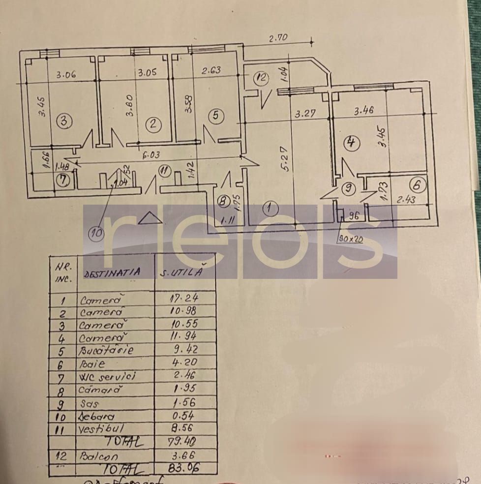 VANZARE 4 CAMERE SEMIDECOMANDAT CENTRALA TINERETULUI - Poză 11