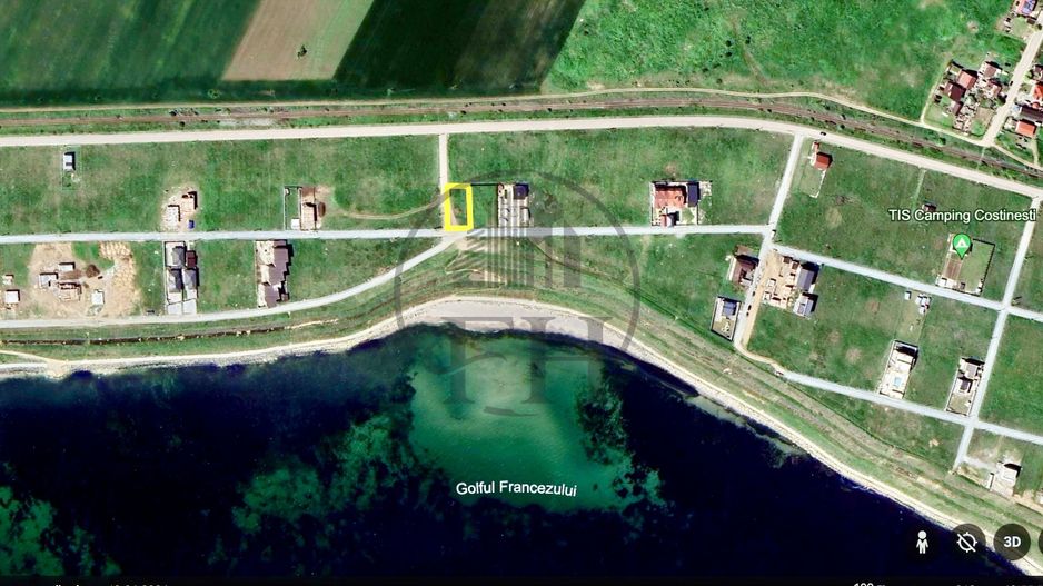 Teren intravilan de vanzare Costinesti, prima linie la mare - Poză 3