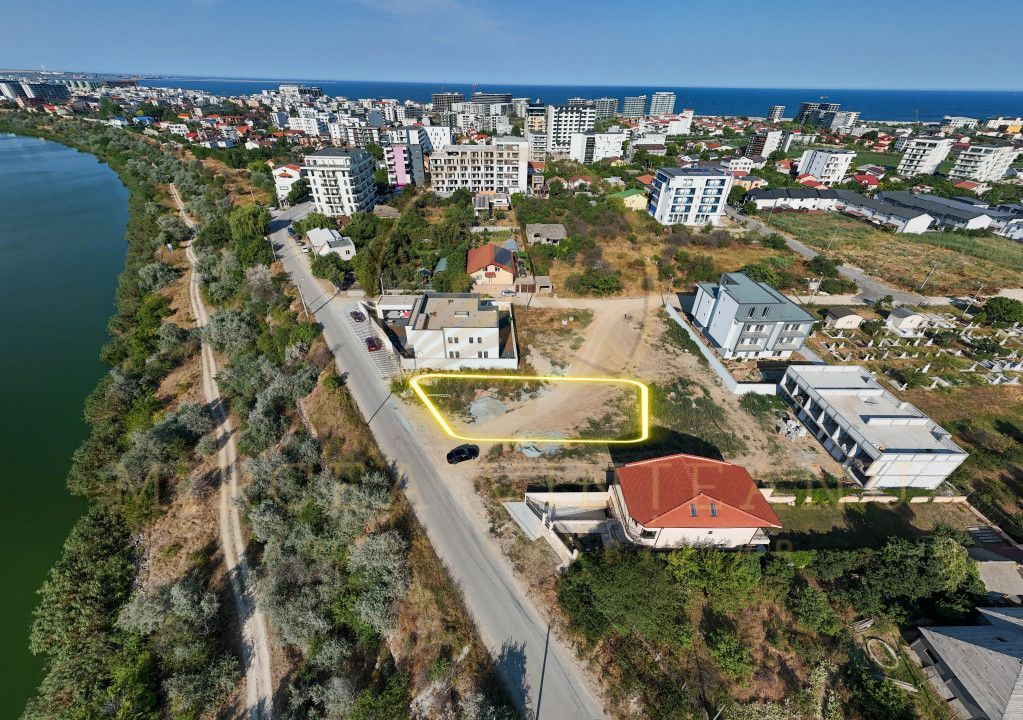 Mamaia Nord - Teren intravilan in suprafata 450 mp pe malul canalului - Poză 1