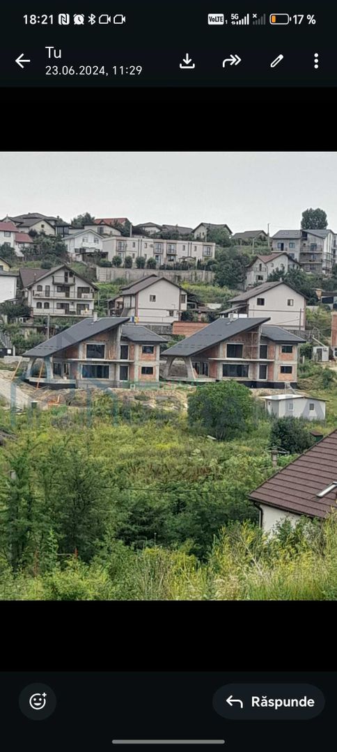 Casă la roșu în Hlincea, Iași – 4 camere, teren 620 mp - Poză 1