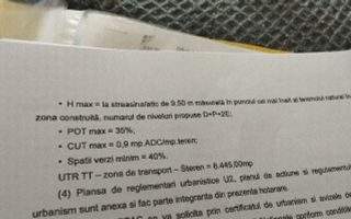 Teren intravilan de 980 mp în Iași – front stradal 20 ml - Poză 6