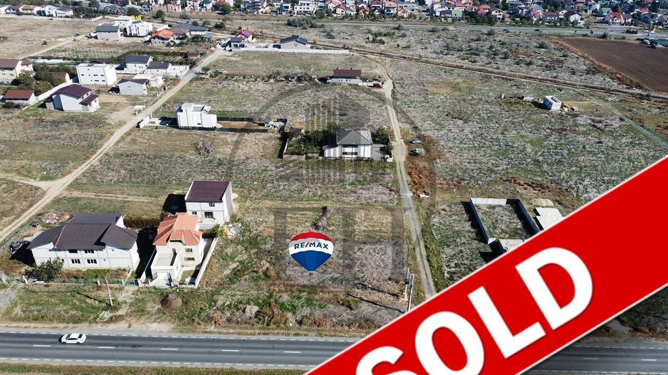SOLD/ VANDUT Teren intravilan de vanzare Ovidiu, Constanta - Poză 1