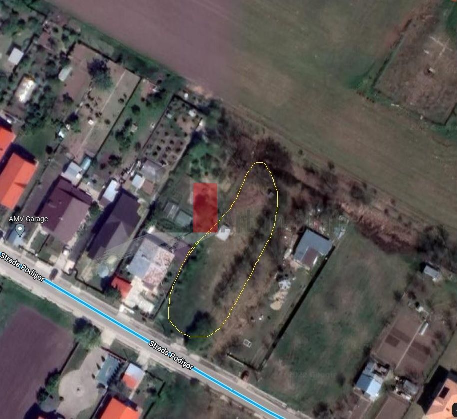 Teren intravilan 1200 mp  Cornetu - strada Podisor - toate utilitatile - Poză 1