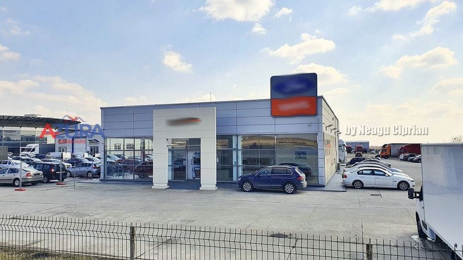 Spatiu Showroom + parcare, Stradal, DN65 Tiriac Auto Albota Pitesti - Poză 1