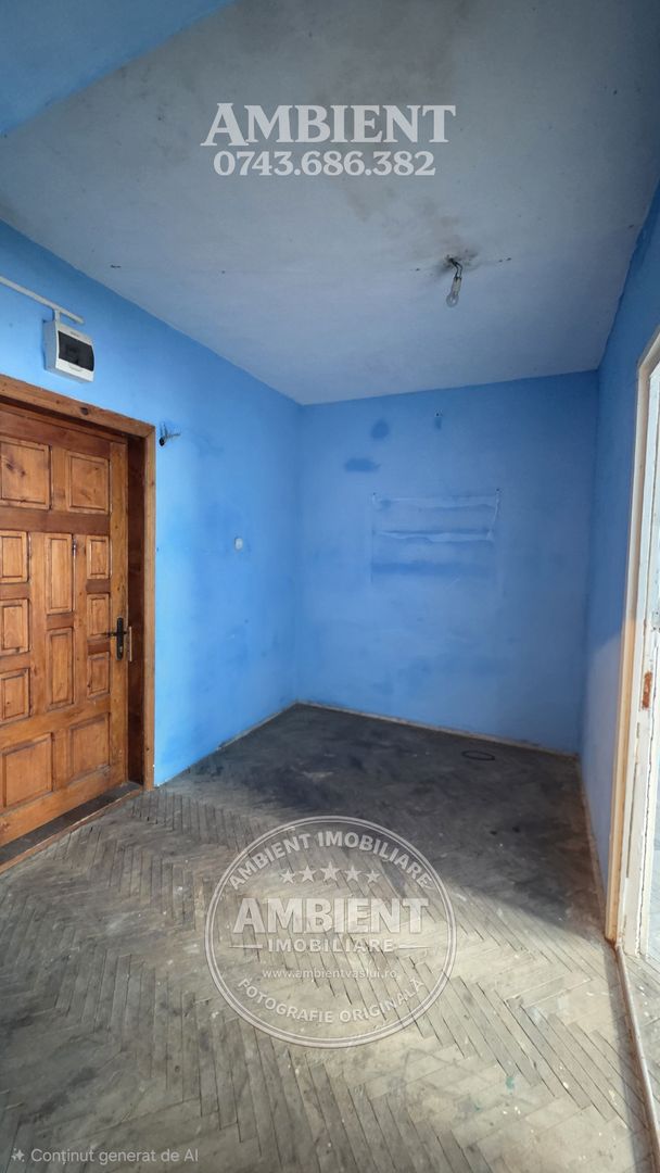 Apartament cu 2 camere, parter, ideal spatiu comercial, VASLUI - zona PROCOPIU; - Poză 7