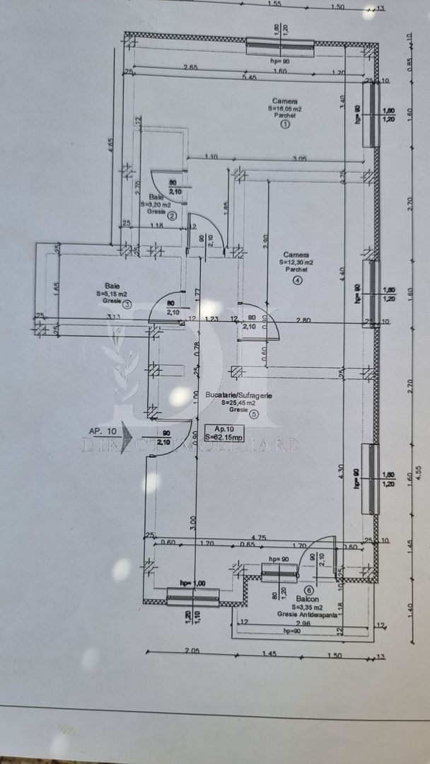 Apartament la cheie / 3 camere / parcare / Zona Cetatii - Poză 13