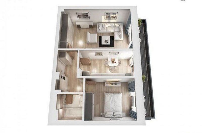 Apartament mobilat si utilat, parcare, Iancu Nicolae 133 - Poză 16