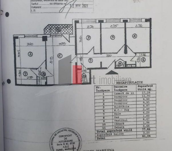APARTAMENT 4 CAMERE STEFAN CEL MARE - Poză 1