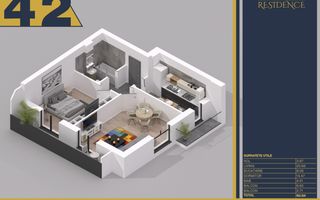 Apartament 2 cam. finalizat, Direct Dez , Comision 0, metrou - Poză 2