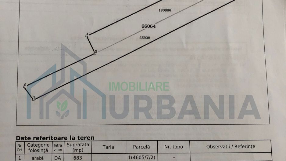 Teren de 4800 mp în Tomesti, lângă Family Market și Noul Stadion - Poză 2