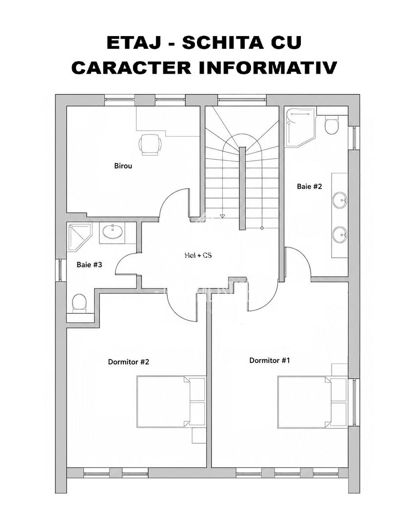 🏡 Casă Individuală Modernă cu Panoramă Superbă in Florești, zona VIVO - Poză 12