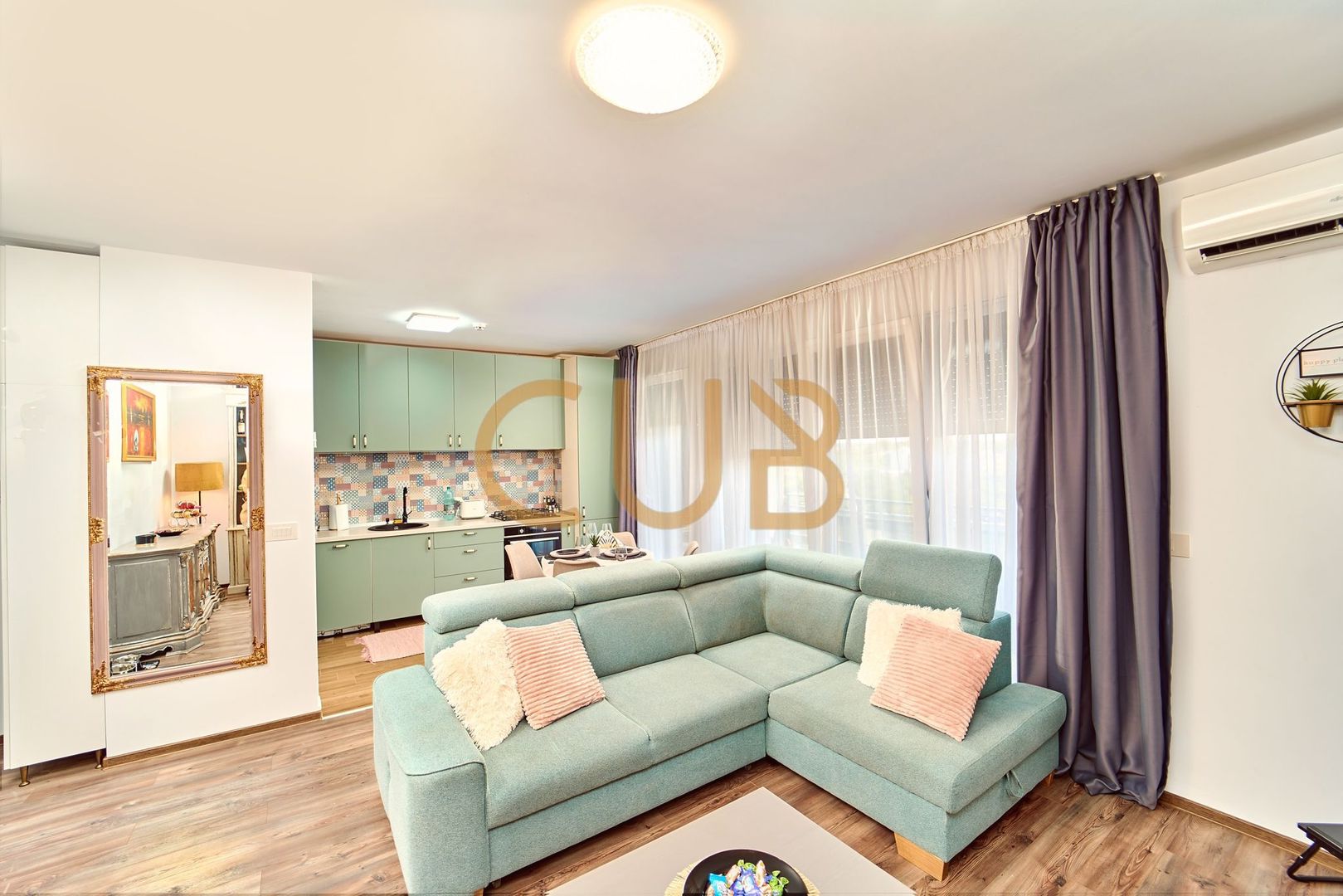 IRIS Armoniei - 2cam mobilat+utilat|2balcoane,centrala| Aradului - Poză 3