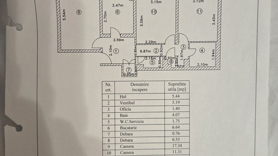 Apartament de vânzare 3 camere - Poză 8