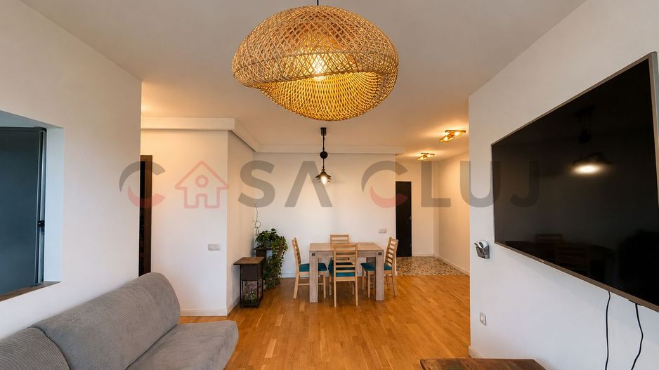 Apartament cu 3 camere, terasa 70mp, vedere panoramica - Poză 3