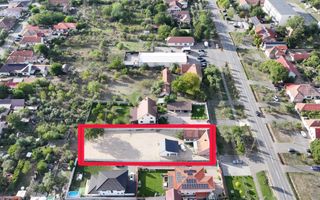 Teren 900 mp cu cladire de birouri pt depozit, parc auto,  centru logistic, etc - Poză 2