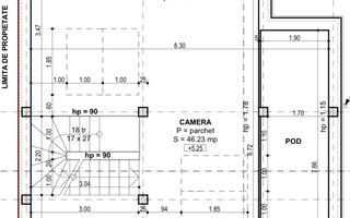 Casa moderna S+P+E+M | 180 mp utili,  pe strada Fagurelui! Comision 0! - Schiță 14