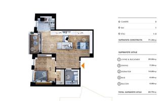 Apartament LUX **2 camere**Bloc boutique**NOU//Sector 2_Baicului - Poză 21