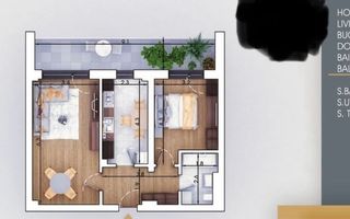 Apartament 2 camere Theodor Pallady / Sofia Sky - Poză 7