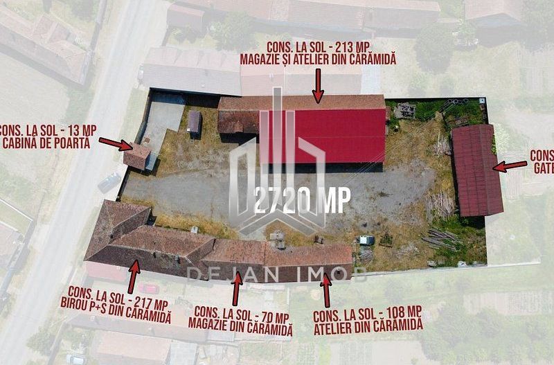 Spațiu de birouri | Teren 2.720 MP | Aita Mare - Poză 1