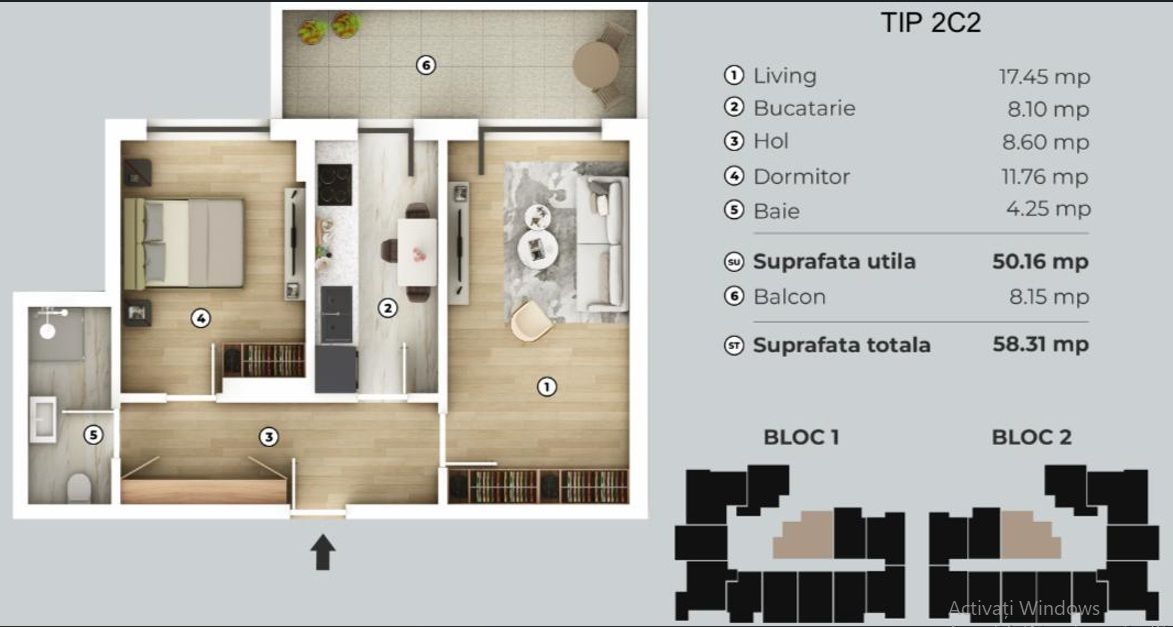 2cam.dec-58mp/5min pe jos - metrou Berceni - Poză 2