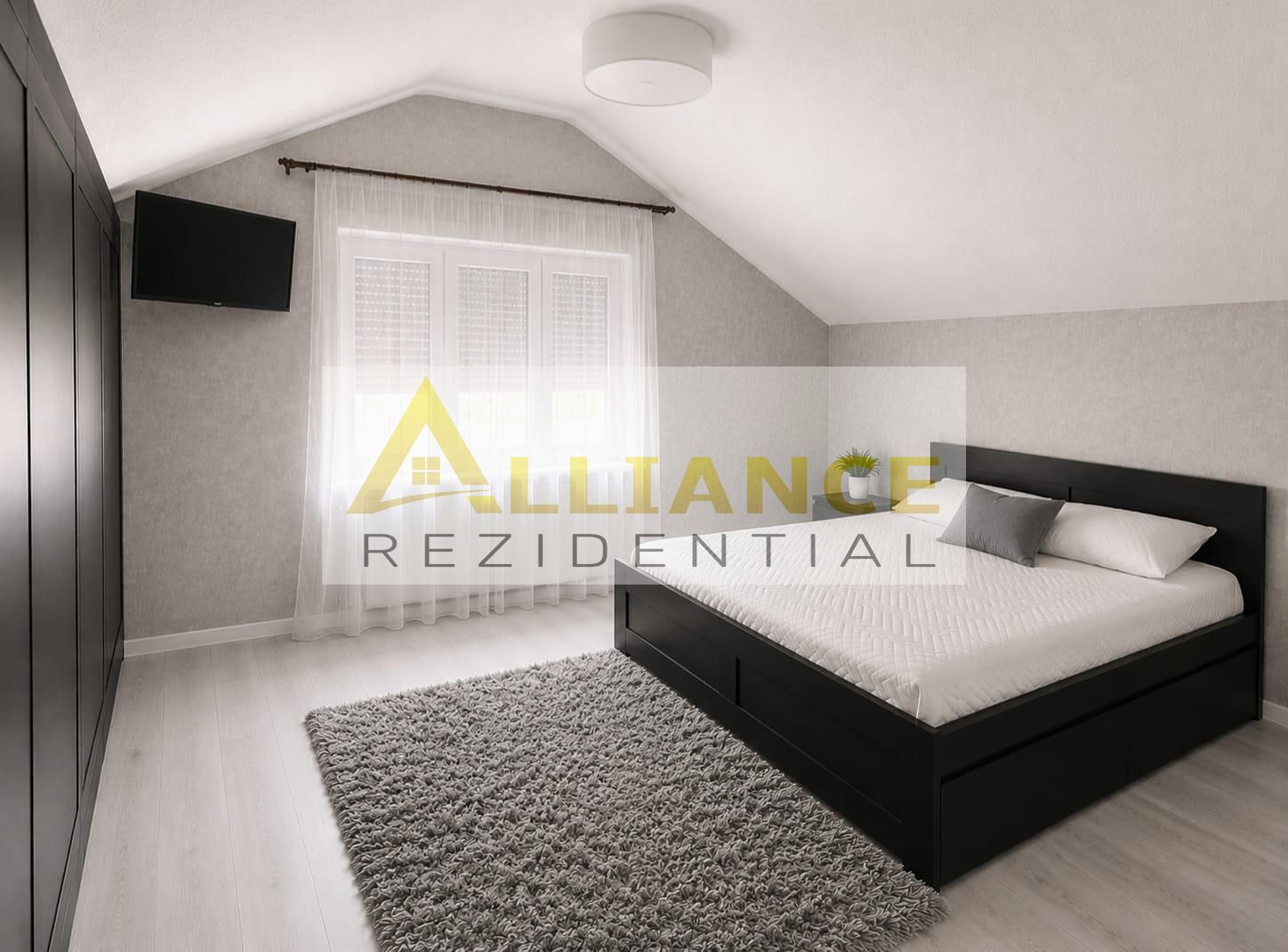 Vila individuala P+M || 4 camere 2 bai || 500mp teren - Poză 8