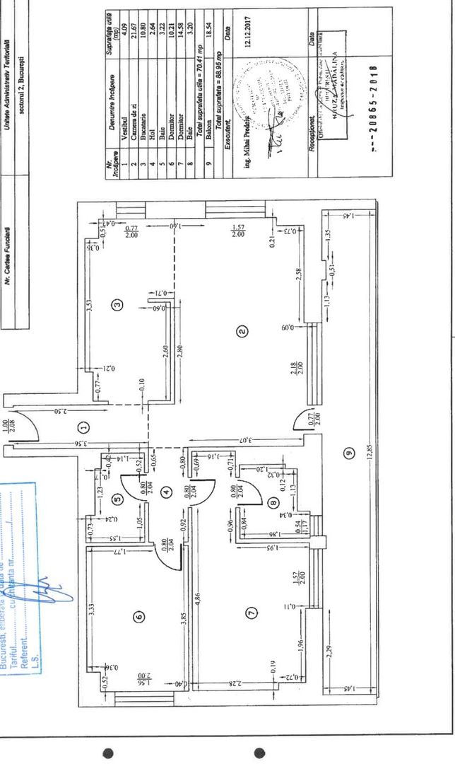 BELVEDERE RESIDENCE | APARTAMENT 3 CAMERE | TERASA 18MP - Schiță 10