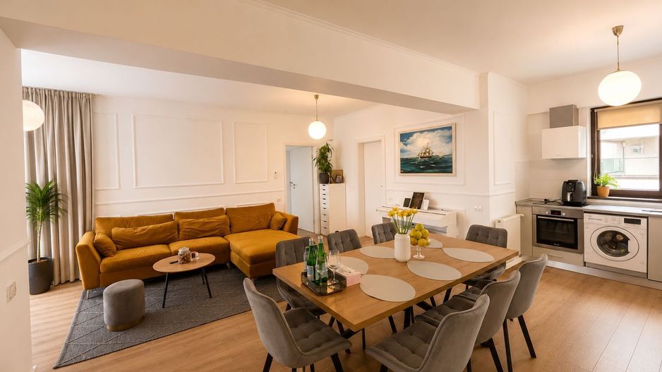 Apartament Elegant 3 Camere cu Vedere la Pădure | Green Vista – Pipera - Poză 1