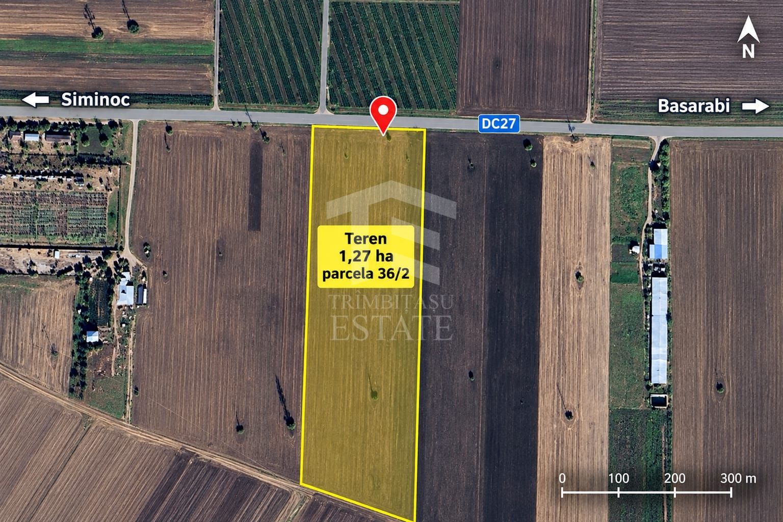 TEREN EXTRAVILAN 12.700 MP | DESCHIDERE LA DRUMUL MURFATLAR - Poză 1