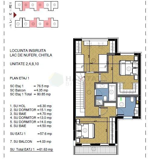 Apartament cu gradina proprie, doua locuri de parcare, gata de mutat - Poză 25