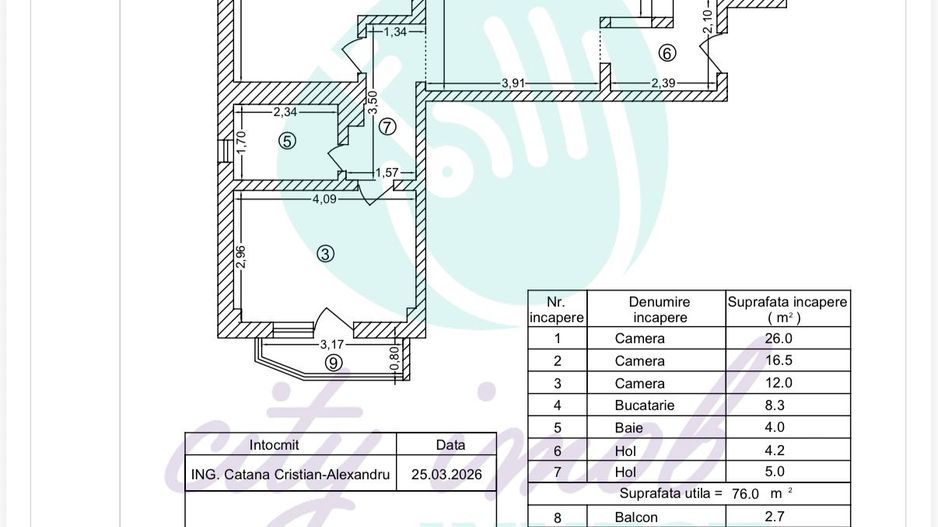 3 camere Matei Basarab - Poză 23