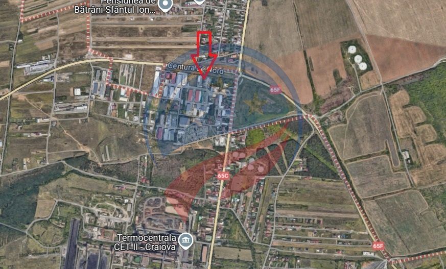 Teren intravilan de vanzare 3536 mp Bariera Valcii -  Centura de Nord - Poză 2