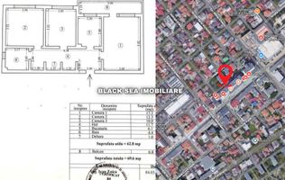 Apartament 3 camere, 70 mp, decomandat – Zona Centrală / Tomis Mall