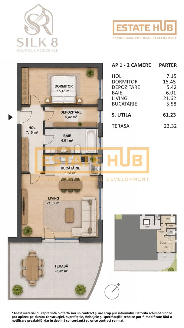 Apartament 2 camere | Dorobanților | Comision 0% - Poză 2