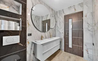 Vila cu arhitectura deosebita, teren 636mp, Cristian, Brasov - Poză 31