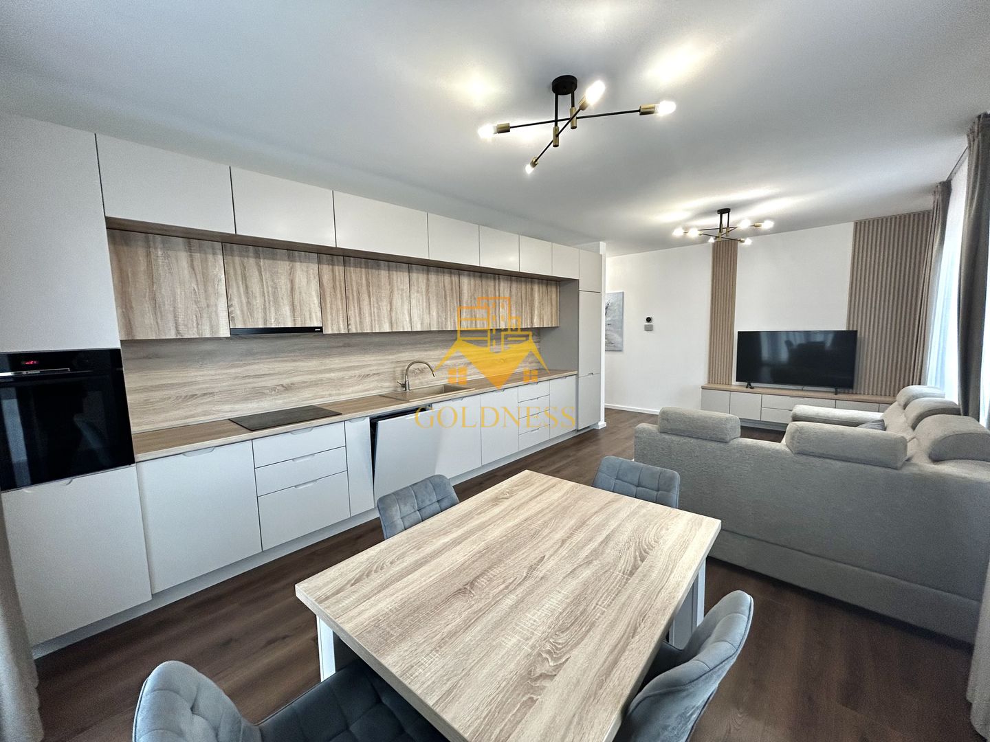 2 camere, Modern, Parcare, Bloc nou, Liberty Park, Semicentral, Gara - Poză 1