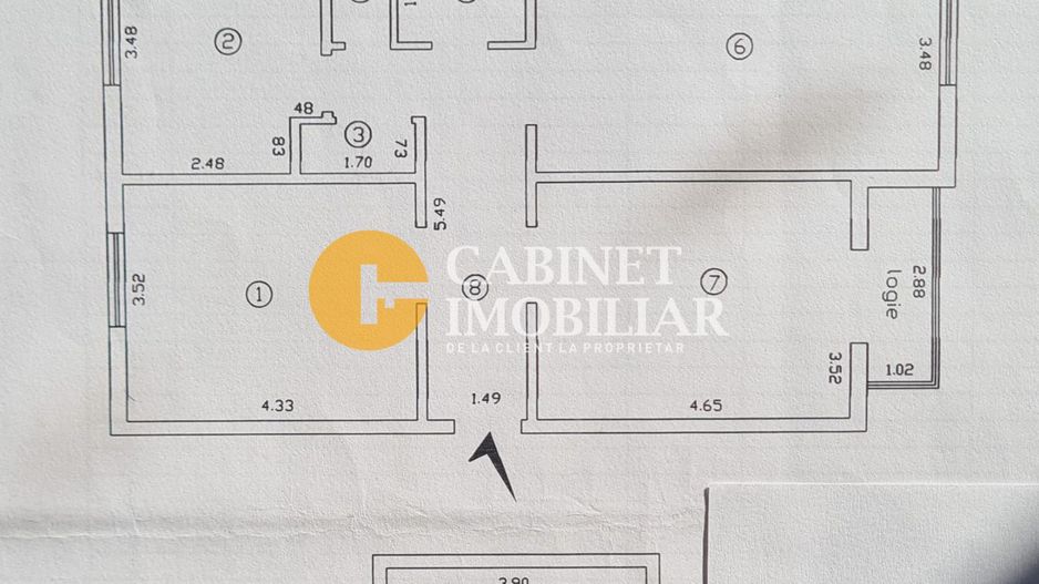COPOU - 4 CAMERE DECOMANDAT - 78MP - FARA RISC SEISMIC - Poză 1