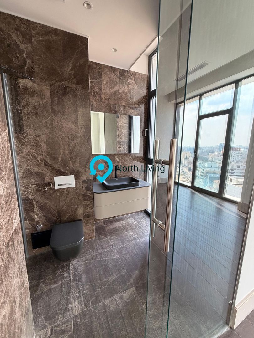 Penthouse Spectaculos cu Open View | 4 Camere | 261 mp | B. Vacarescu - Poză 16