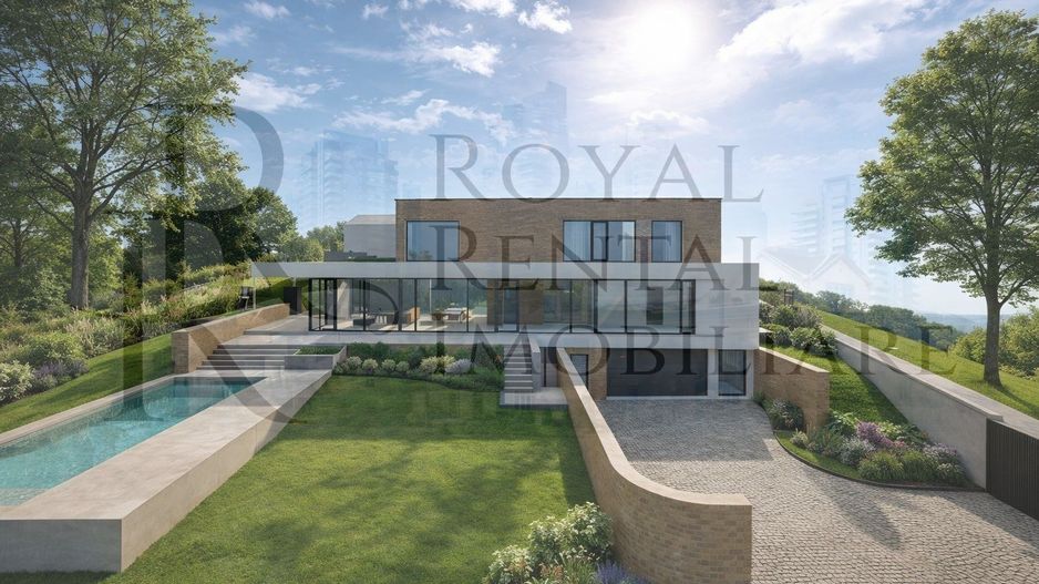 Teren intravilan cu proiect de casă și piscină – zonă exclusivistă Sălicea - Poză 3