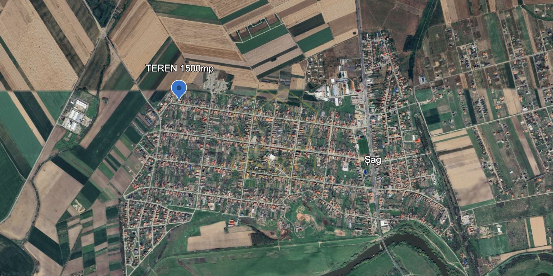 COM 0% Teren pentru casa individuala 1500mp |  Sag - Poză 3